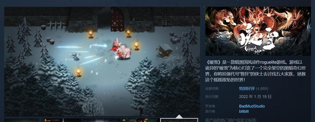 玩转《暖雪》游戏（从探索玩法到商业策略，让你成为《暖雪》游戏的大赢家！）