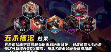 云顶之弈s5五费卡技能羁绊一览（解析云顶之弈s5五费卡技能羁绊，助你提升胜率）