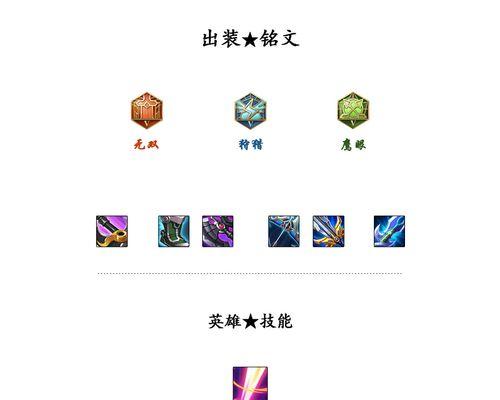 王者荣耀英雄出装攻略（掌握合理出装，轻松称霸王者！）