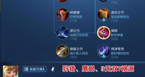 王者荣耀8个射手出装攻略（攻略分享，助你成为强力射手）